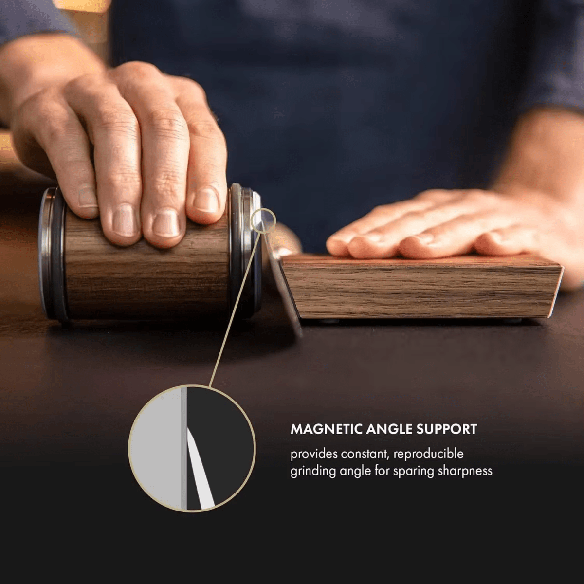 Orion - Professional Knife Sharpener with Diamond Coating for Precise Sharpening