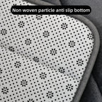 Eterna - Coral Velvet Non-Slip Bath Mat Quick