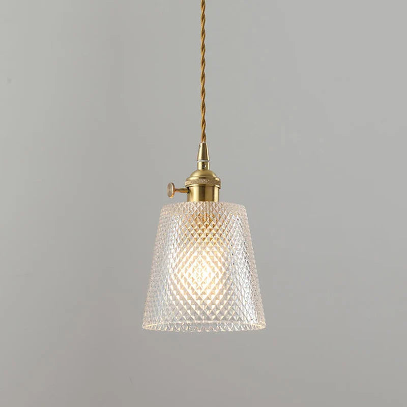 Alvara - Vintage Nordic Glass Pendant Lamp