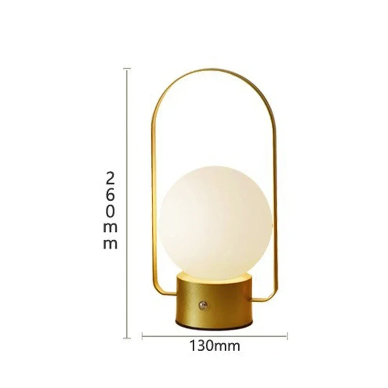 Lumynia - Scandinavian LED Table Lamp Rechargeable Hanging and Portable