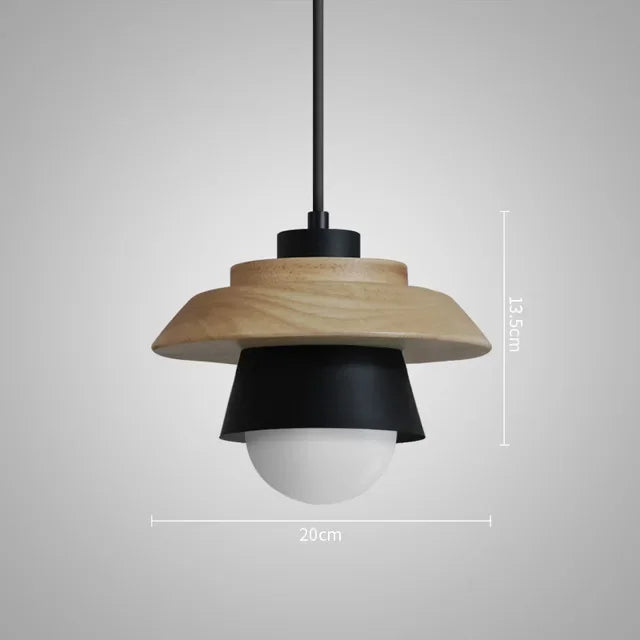 Bela Wood Pendant Light | Macaron Colour Palette, Modern Nordic Design