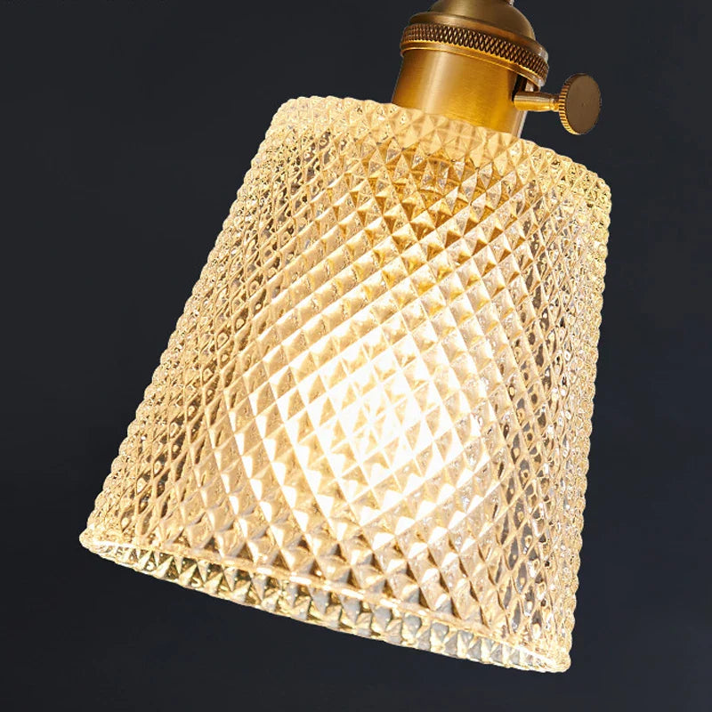 Alvara - Vintage Nordic Glass Pendant Lamp