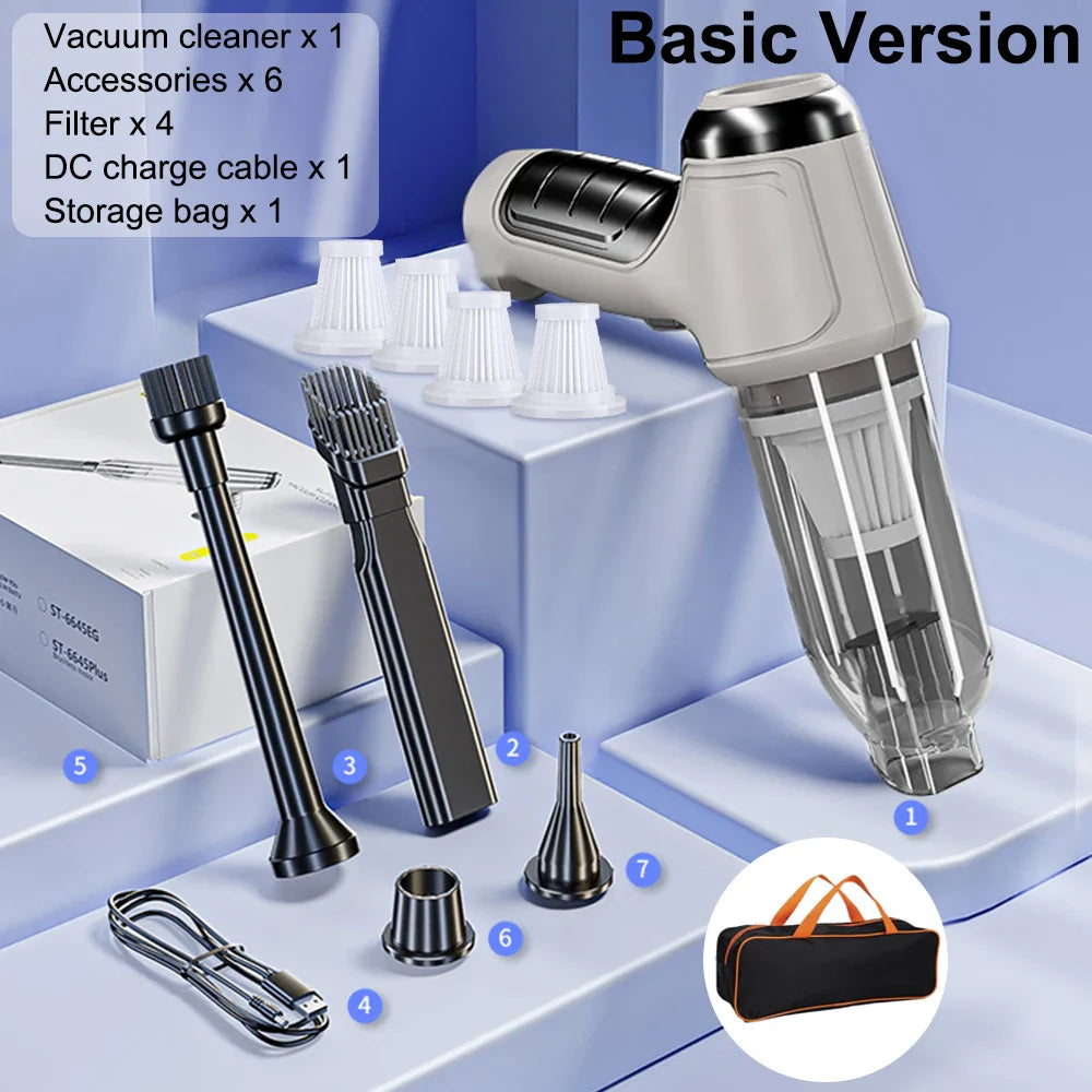 Tavix – Powerful Small Wireless Vacuum Cleaner for Car and Home