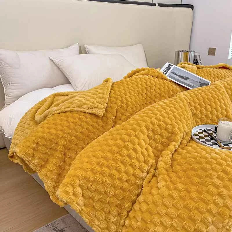 Riva Fleece Plaid | Extra Zacht, Geruit Patroon