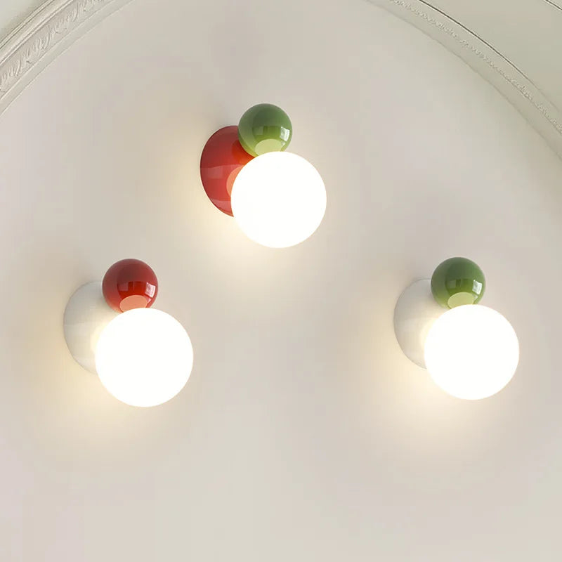 Solvéra – Nordic LED Wall Lamp Cream Style Children's Room
