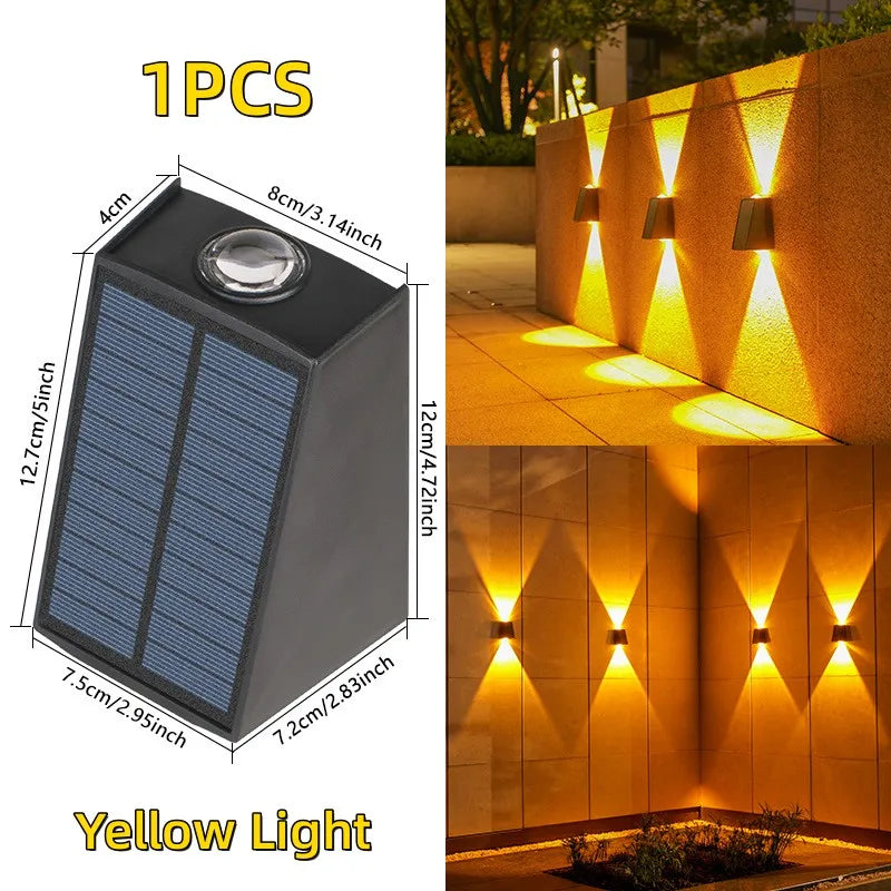 Lunviro – Solar LED Wand Lamp for Outdoor Use
