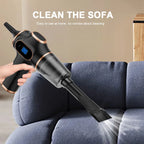 Zanviro - Wireless Car Handheld Vacuum Cleaner High Power ABS