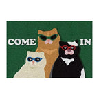 Caseom - Funny Cats Non-Slip PVC Doormat