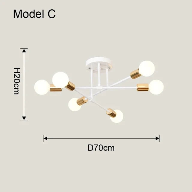 Zorevia - Nordic Minimalist LED Pendant Lamp