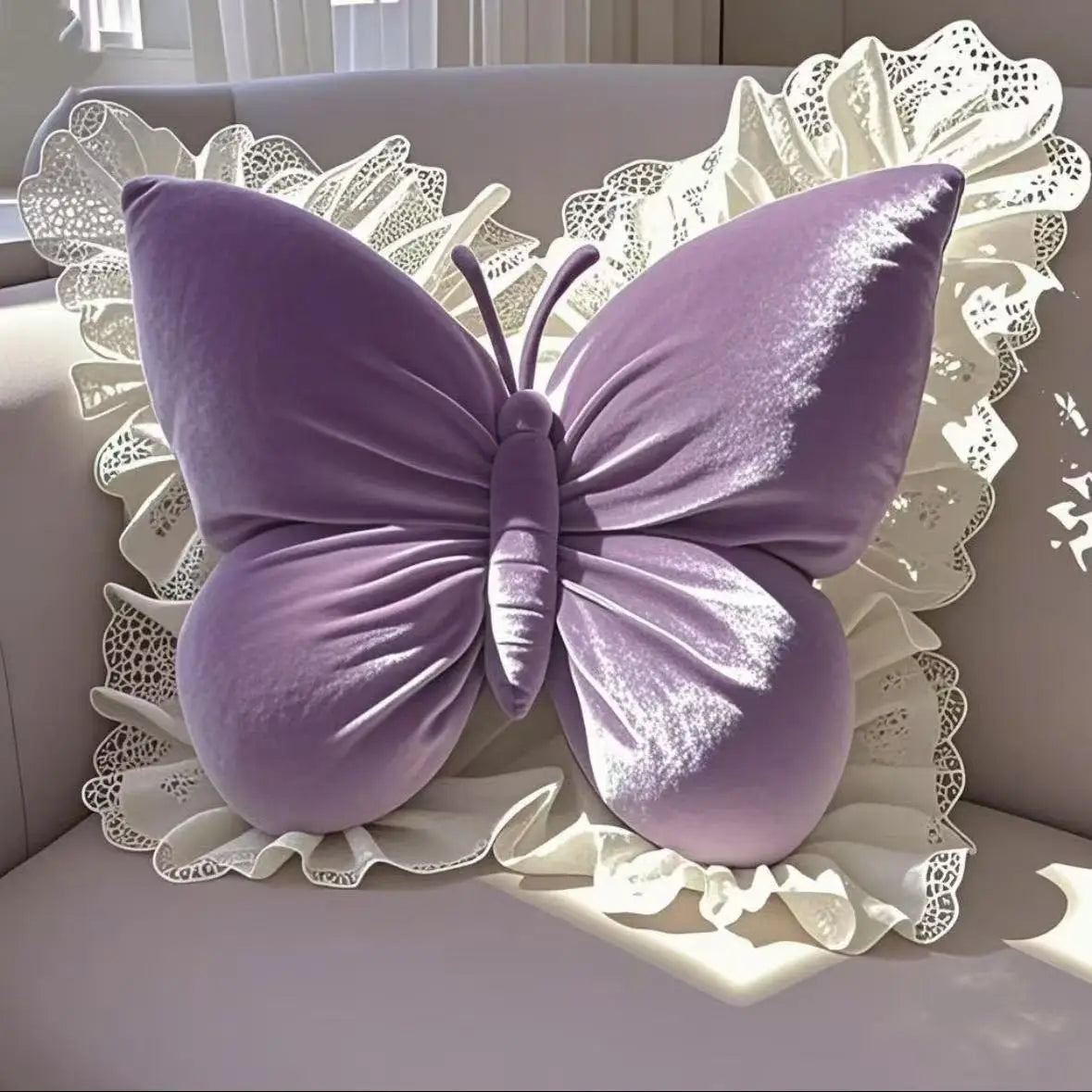 Princess – Butterfly Bow Decorative Pillow