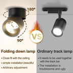 Zyphra - LED Surface and Recessed Spot Tri-Color Ceiling Lamp