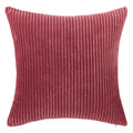 Elviron - Corduroy Striped Decorative Pillow Cover
