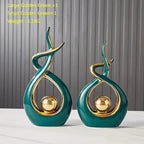 Norviq - Scandinavian Ceramic Decorative Figurine