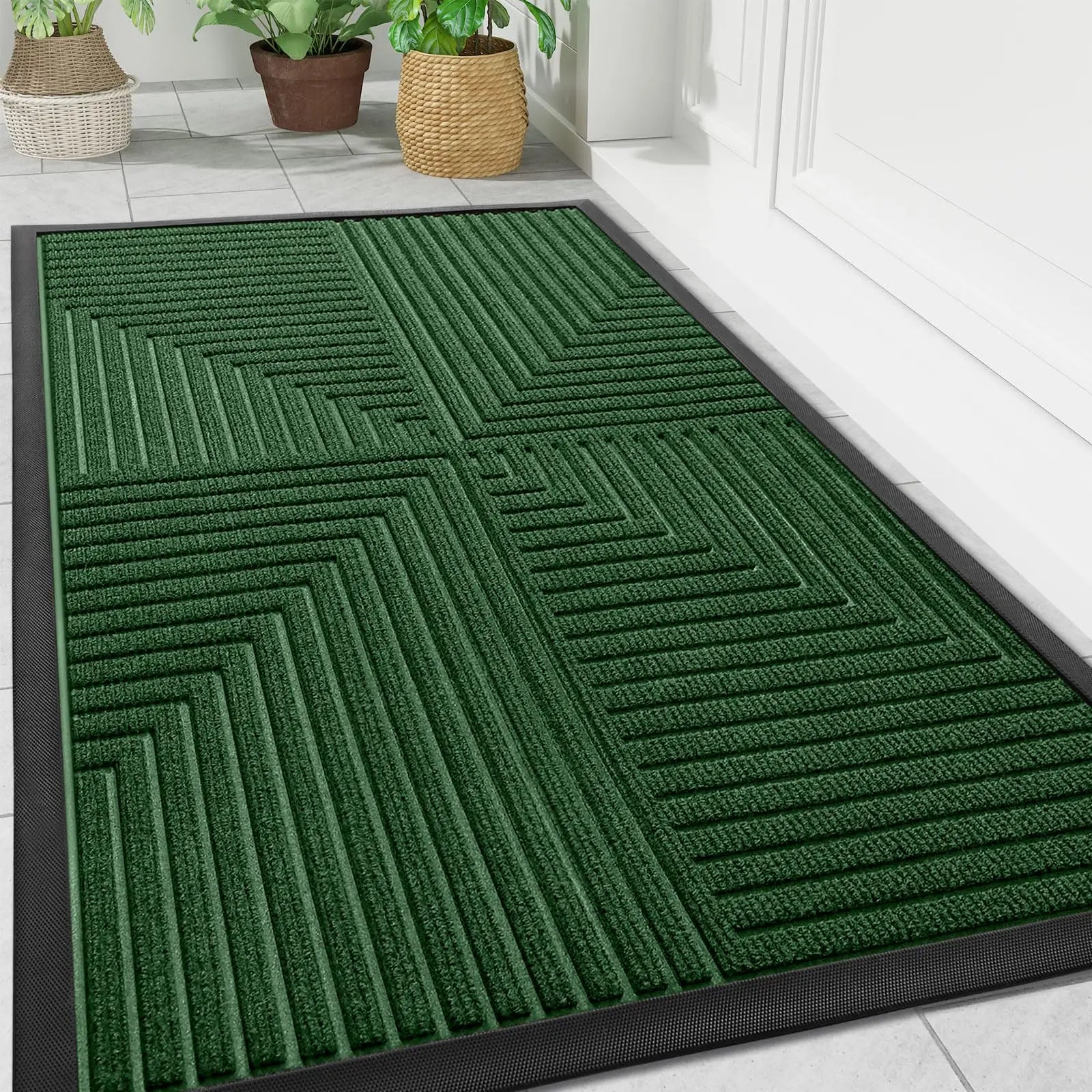 Aetheron - Door Mat Non-Slip for Heavy Use Indoors and Outdoors
