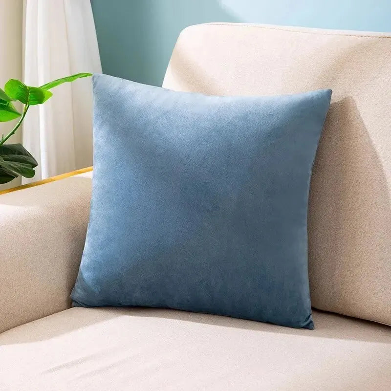 Solmire - Velvet Decorative Pillow Cover 45x45 Cm Square