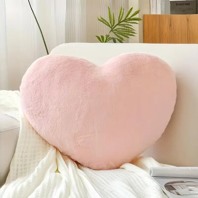 Roselinde – Pink Heart Decorative Pillow 30x40CM