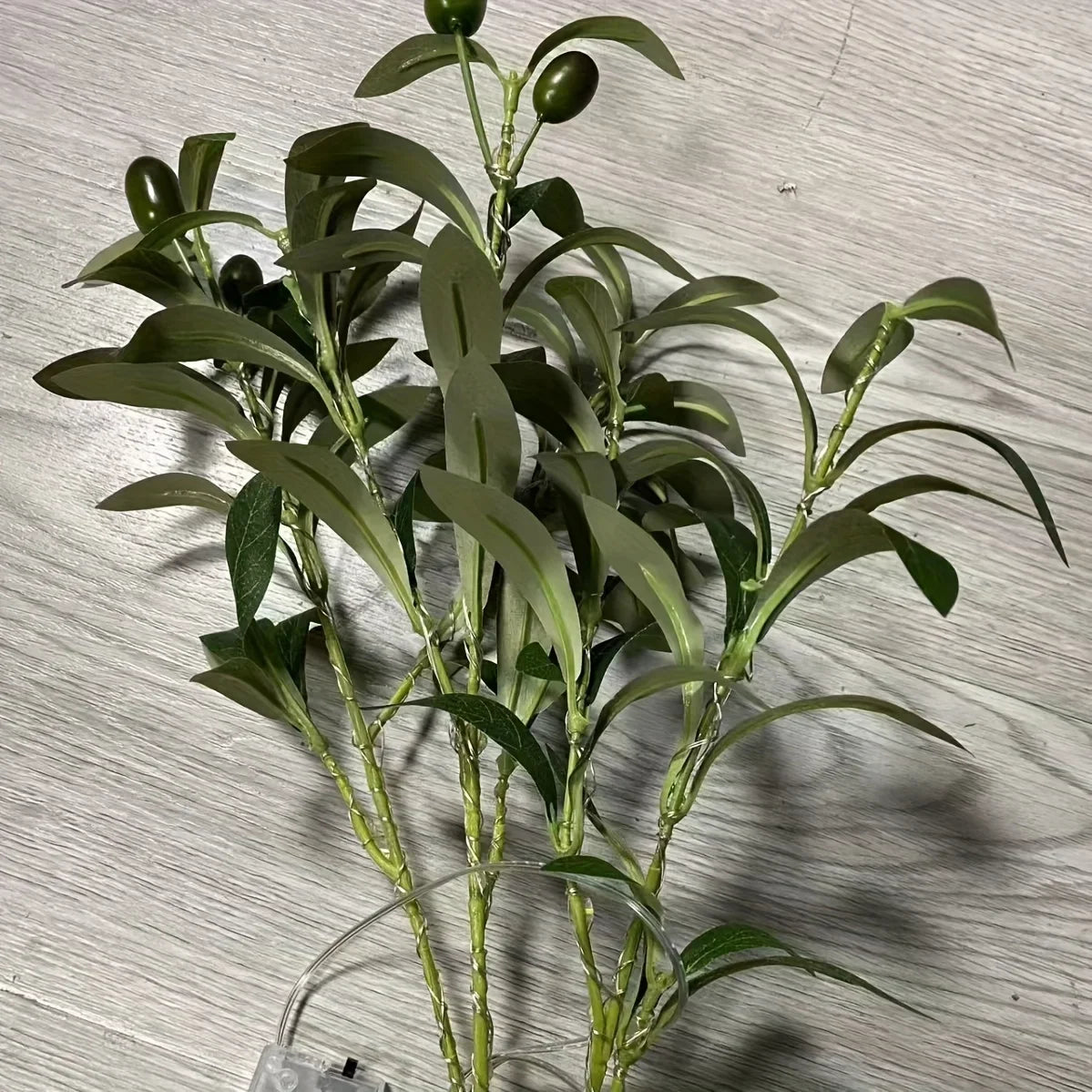 Maelis – LED Olive Branch Decorative Lighting for Table or Vase