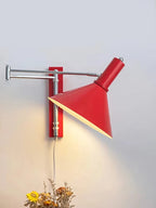 Revillo – Bauhaus Rotatable Wall Lamp with Plug Foldable LED