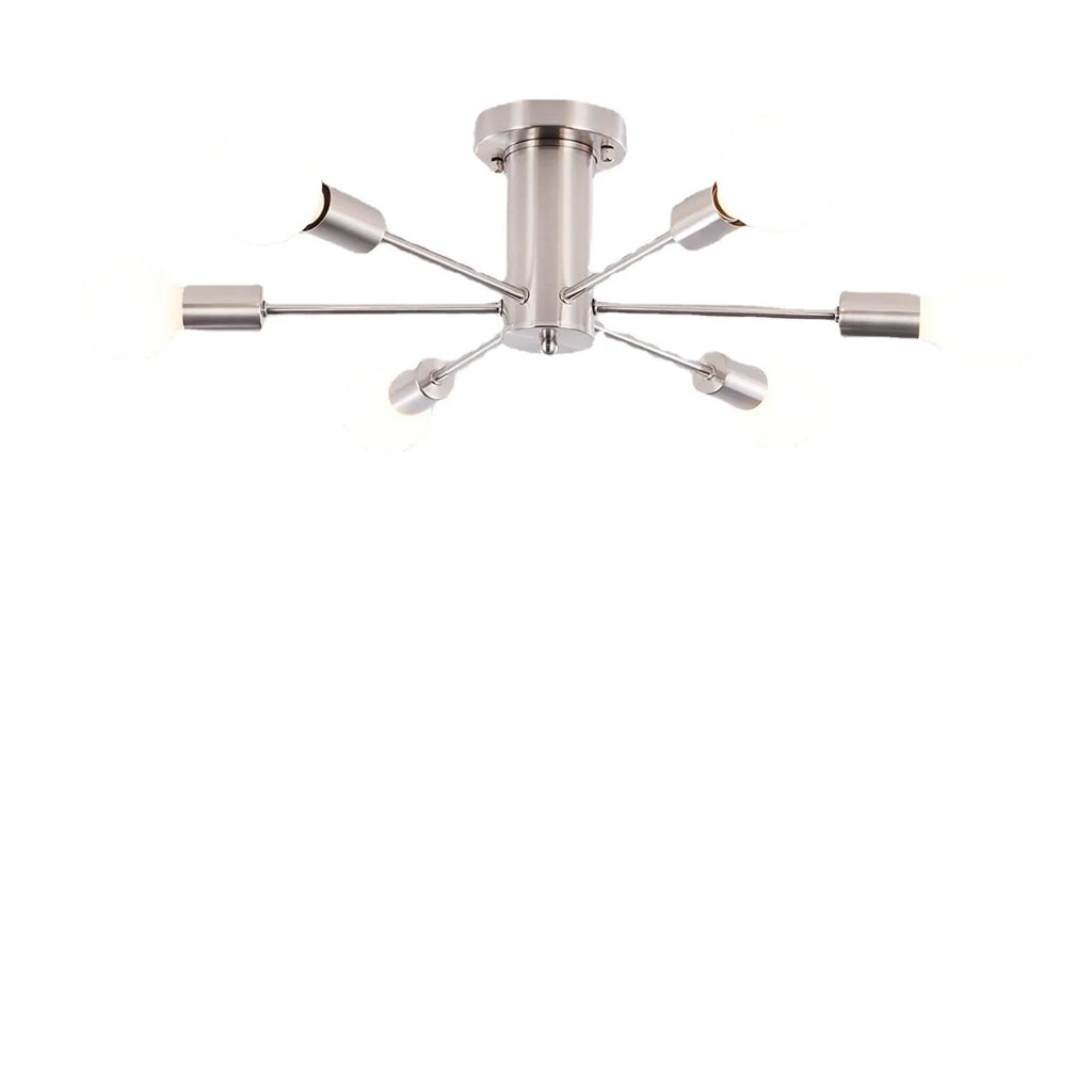 Thalorix - Nordic Iron Chandelier 6 Lights