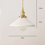 Kaelis - Japanese Ceramic Retro Pendant Lamp Bronze
