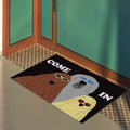 Caseom - Funny Cats Non-Slip PVC Doormat