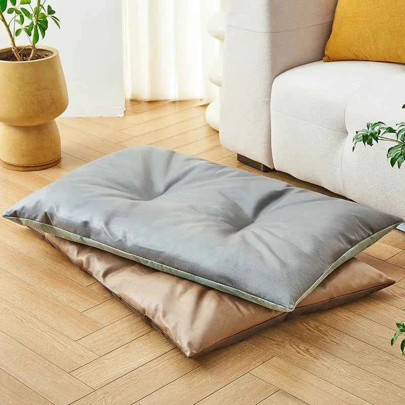 Fresco Koelbed voor Honden | DualTech™ Verkoeling, Bijtbestendig Lederlook