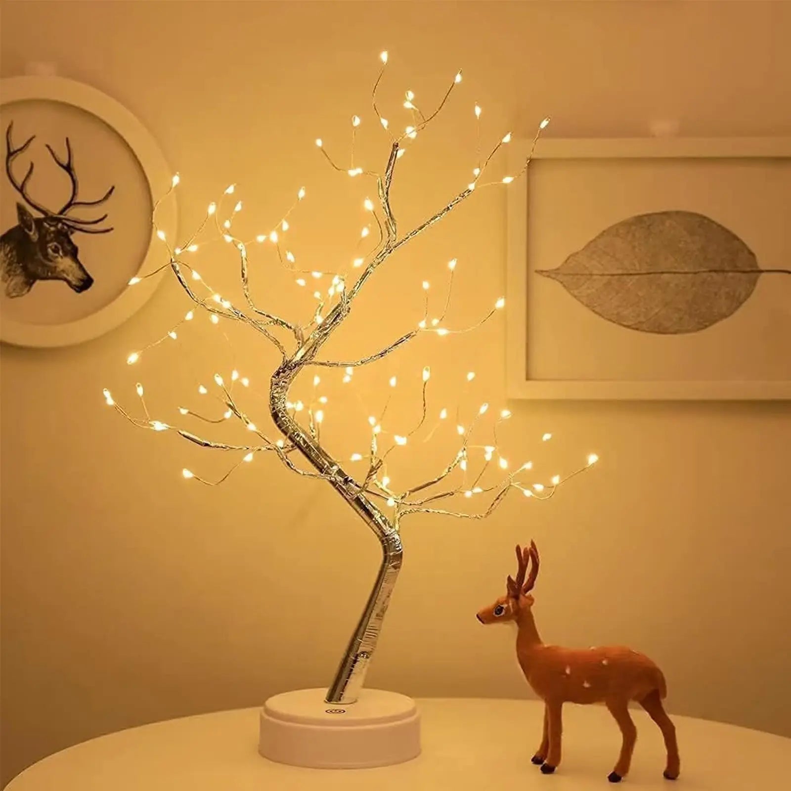 Solmira – LED Bonsai Tree Table Decoration with Warm White Light