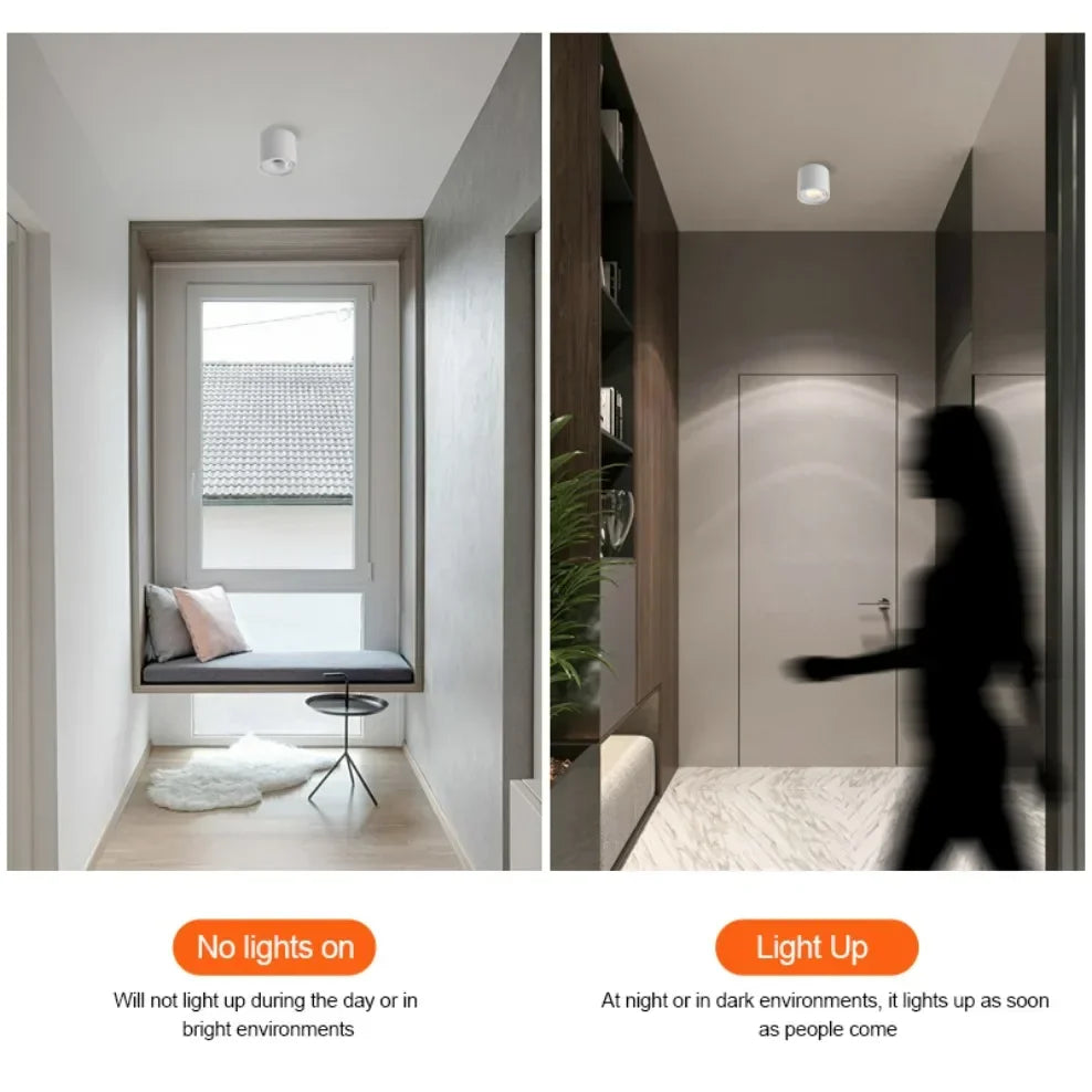 Orvyn - LED Ceiling Spot with Motion Sensor