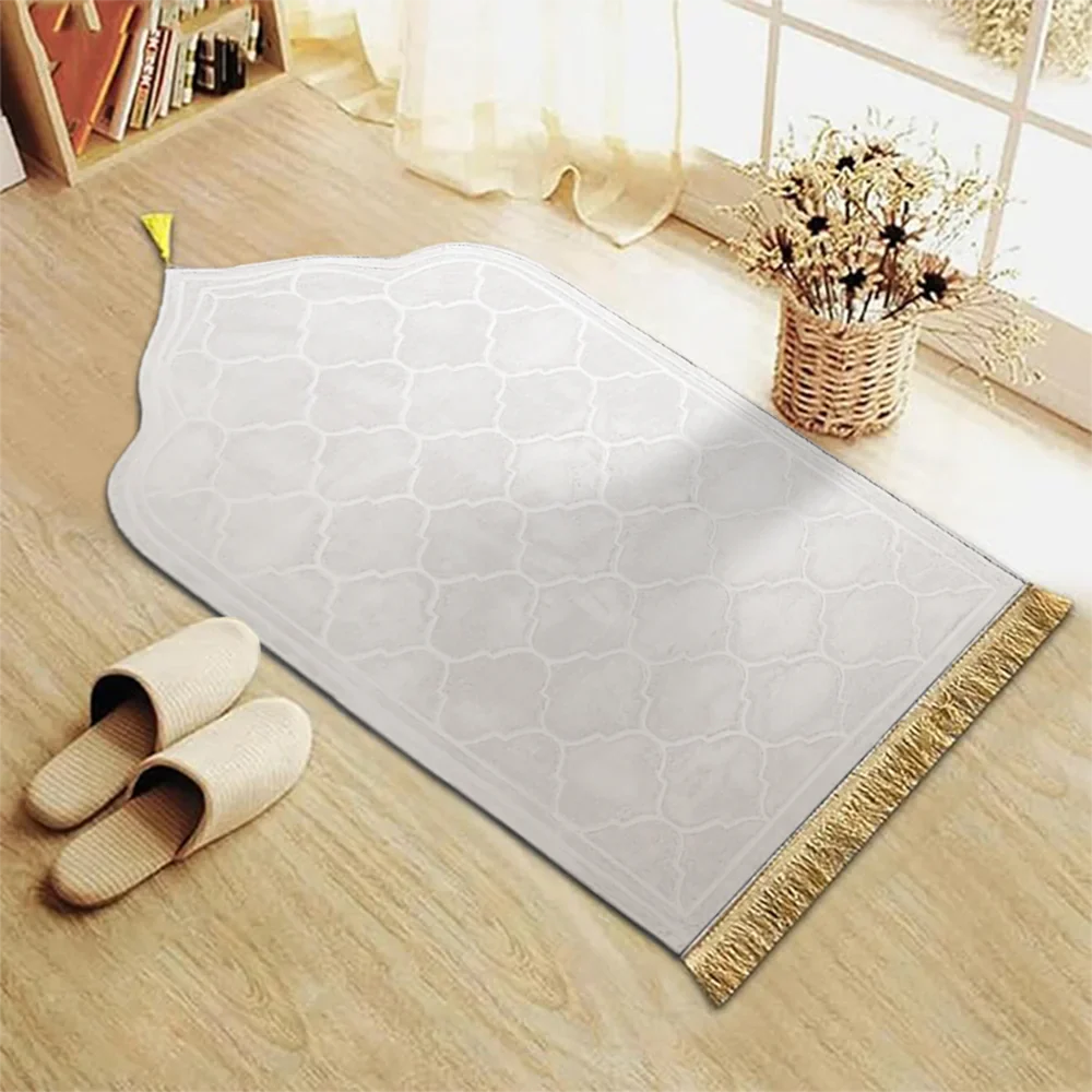 Zareen - Thick Prayer Mat Non-Slip Soft Flannel Mat