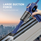 Zanviro - Wireless Car Handheld Vacuum Cleaner High Power ABS