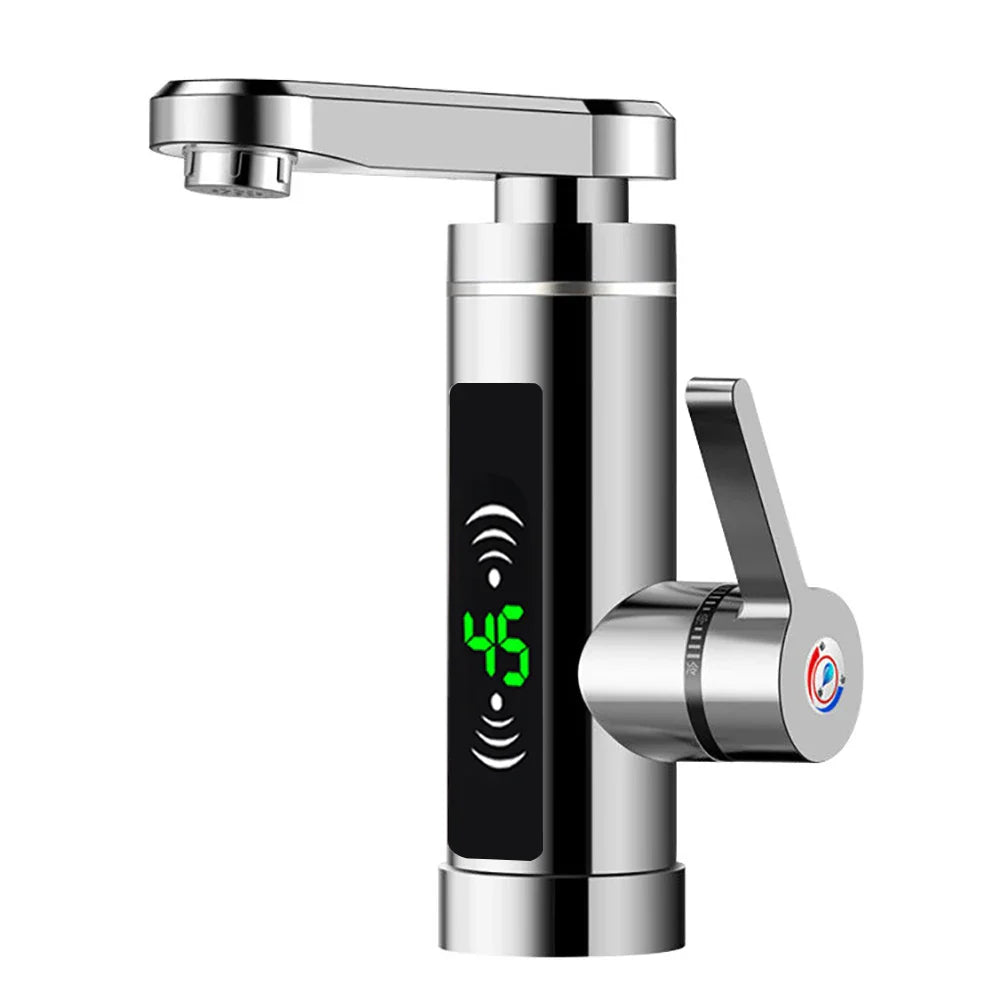 Brisenna - Kitchen Faucet with Instant Heating and 360° Swiveling Spout 3000W
