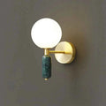 Bela Wall Lamp | Marble & Glass, Soft Ambient Lighting