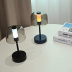 Glowmist - Decorative Table Lamp in Cream Style with Rechargeable Lighting