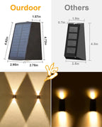 Lunviro – Solar LED Wand Lamp for Outdoor Use