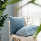 Solmire - Velvet Decorative Pillow Cover 45x45 Cm Square