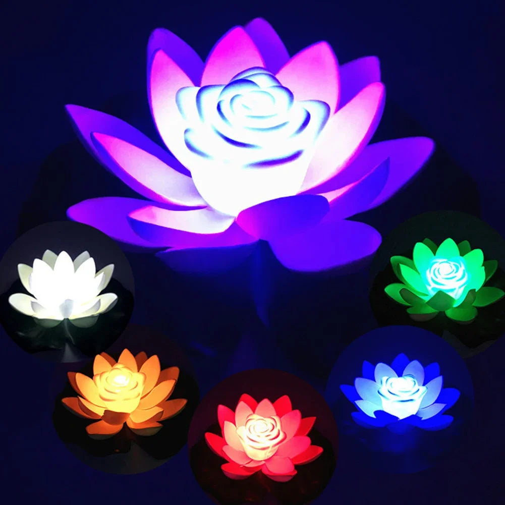 Lunabelle - Waterproof Floating Lotus LED Lamp