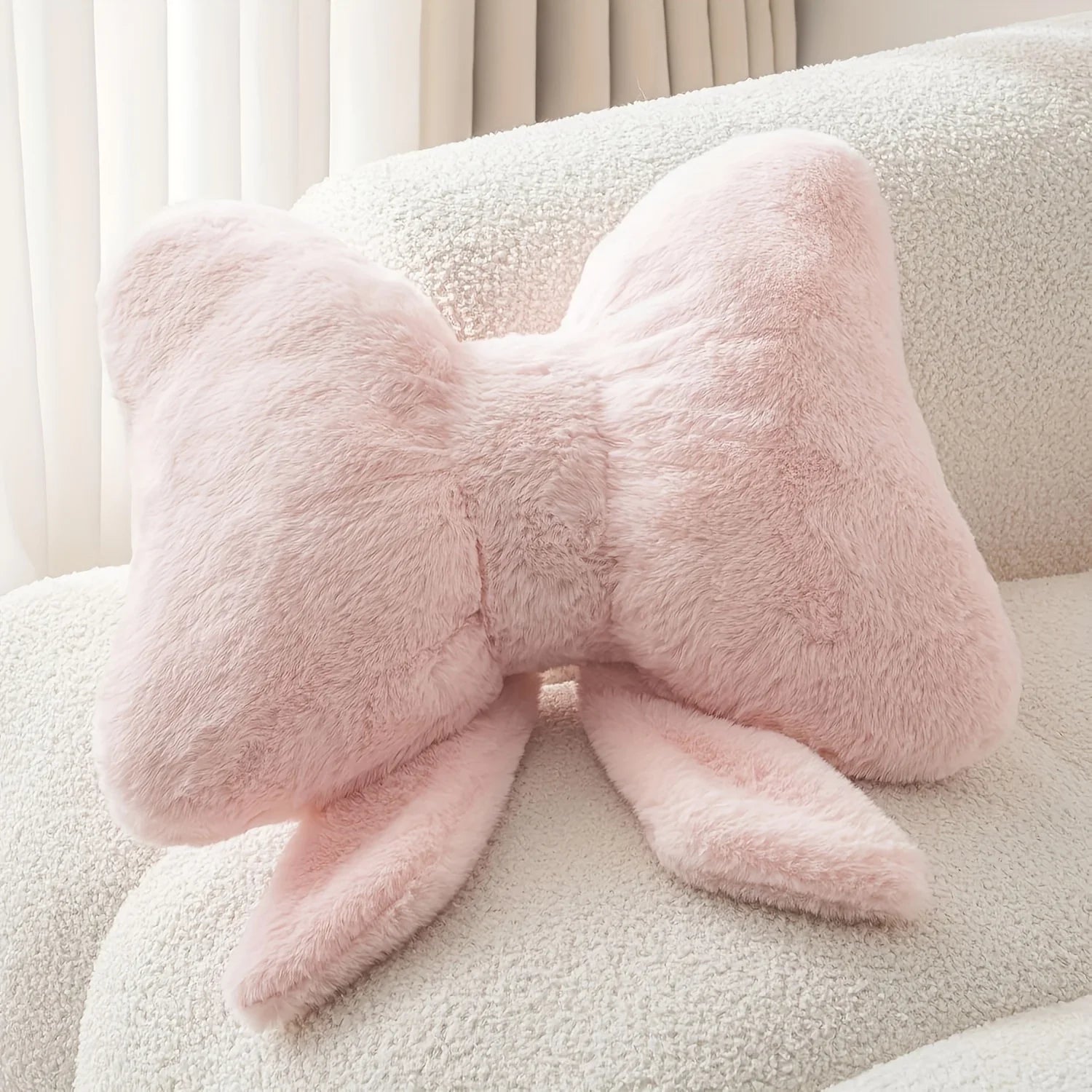 Belloura - Soft Bow Decorative Pillow Washable