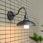 Brix Outdoor Wall Lamp | IP65 Waterproof, Cast Iron