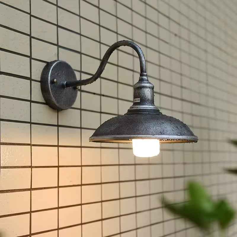 Brix Outdoor Wall Lamp | IP65 Waterproof, Cast Iron