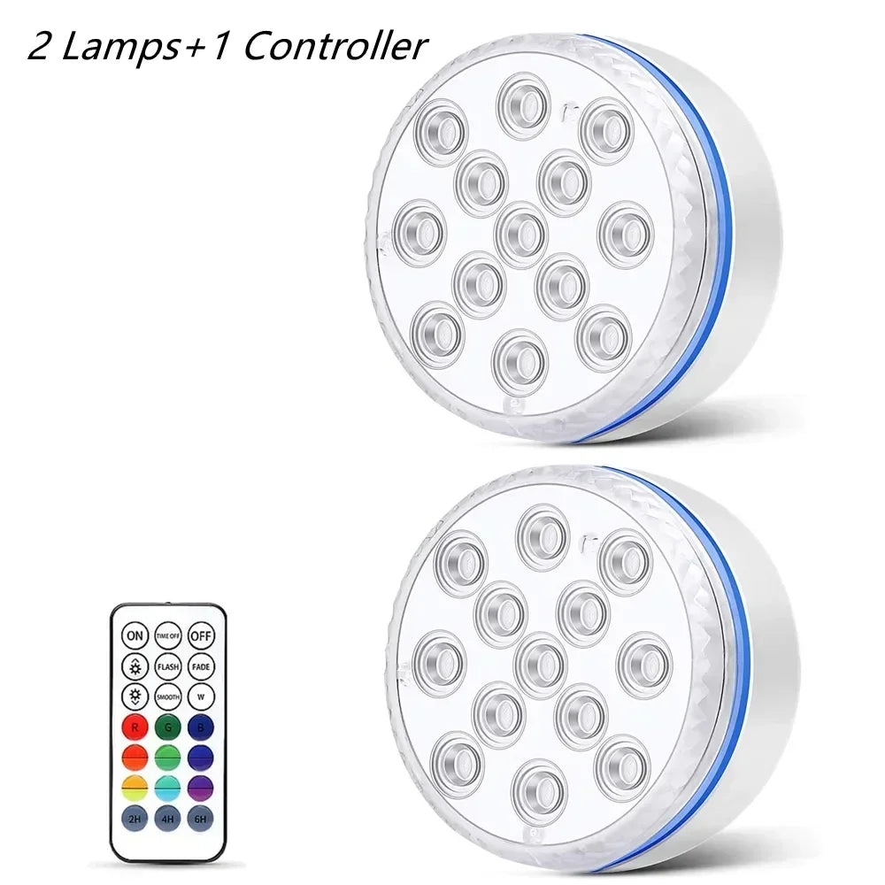 Dunavix - RGB Underwater Lamp With Remote Control IP68