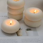 Lunirra - Donut Scented Candle Round Smokeless