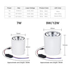 Durelio – 30 Degree LED Spot Surface Mounted Ceiling Lamp 7W 12W