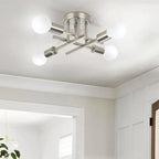 Velmorax - Nordic Semi Recessed LED Ceiling Lamp