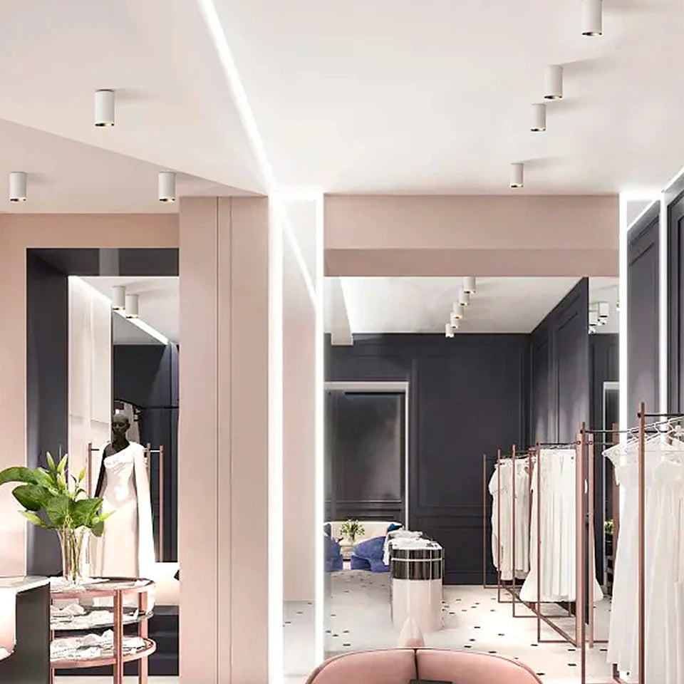 Pnyra – LED Dimmable Surface-Mounted Ceiling Spotlights