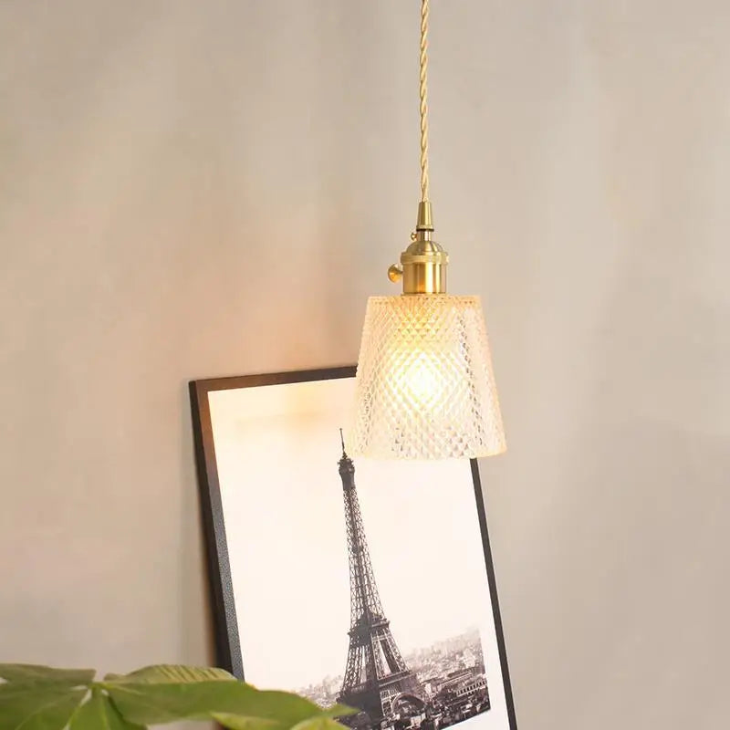 Alvara - Vintage Nordic Glass Pendant Lamp