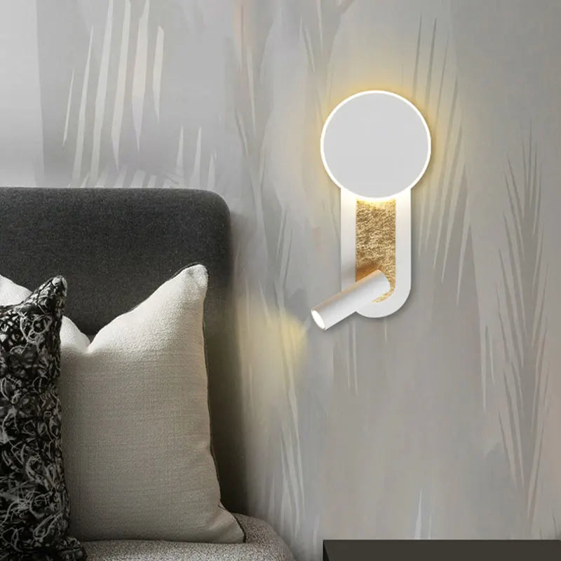 Bela Wall Light | Modern Nordic Dual LED Design, Adjustable Spotlight
