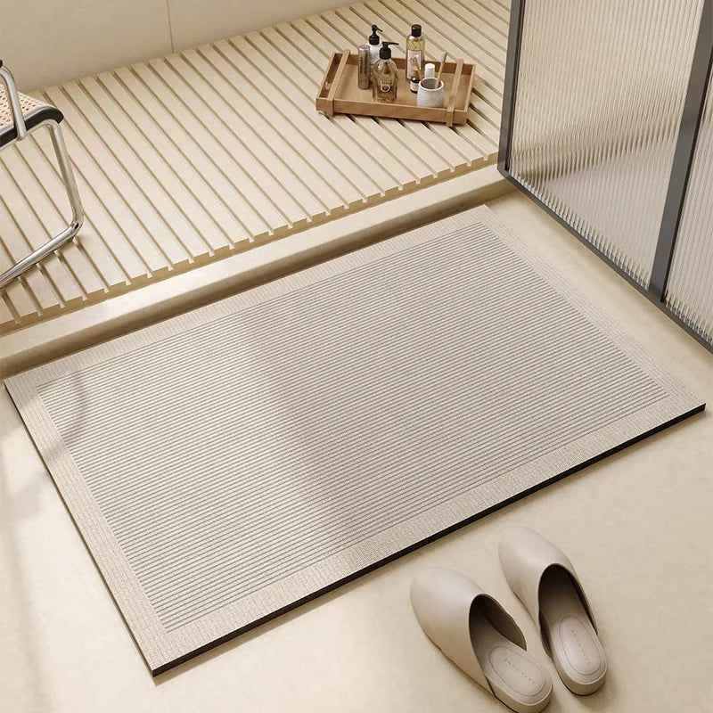 Bela Bath Mat | Super Absorbent, Non-Slip Rubber Base