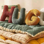 Avenia - Velvet Alphabet Decorative Pillow With Letters A to Z
