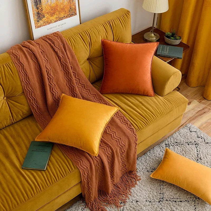 Velmoria - Velvet Halloween Pillowcase