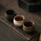 Bento Espresso Cups | Handcrafted Stoneware, Dishwasher Safe